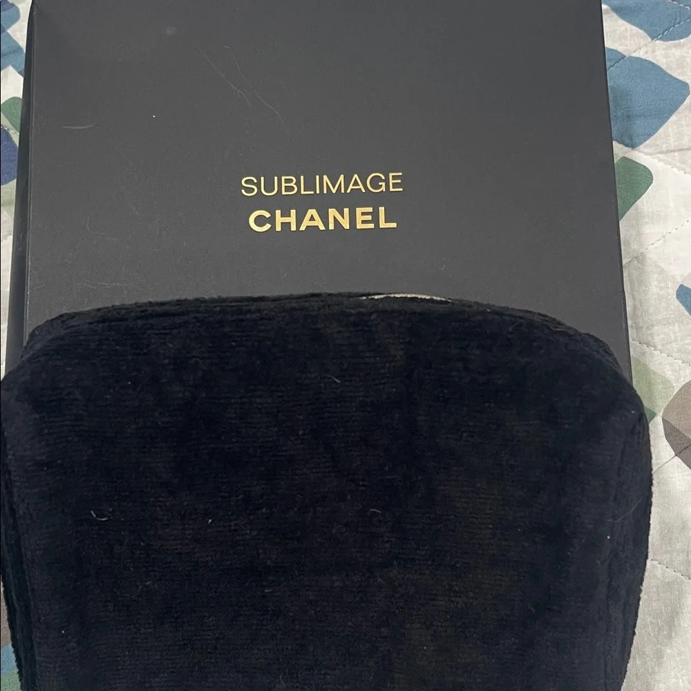 Sublimage by Chanel Black Toiletry Bag